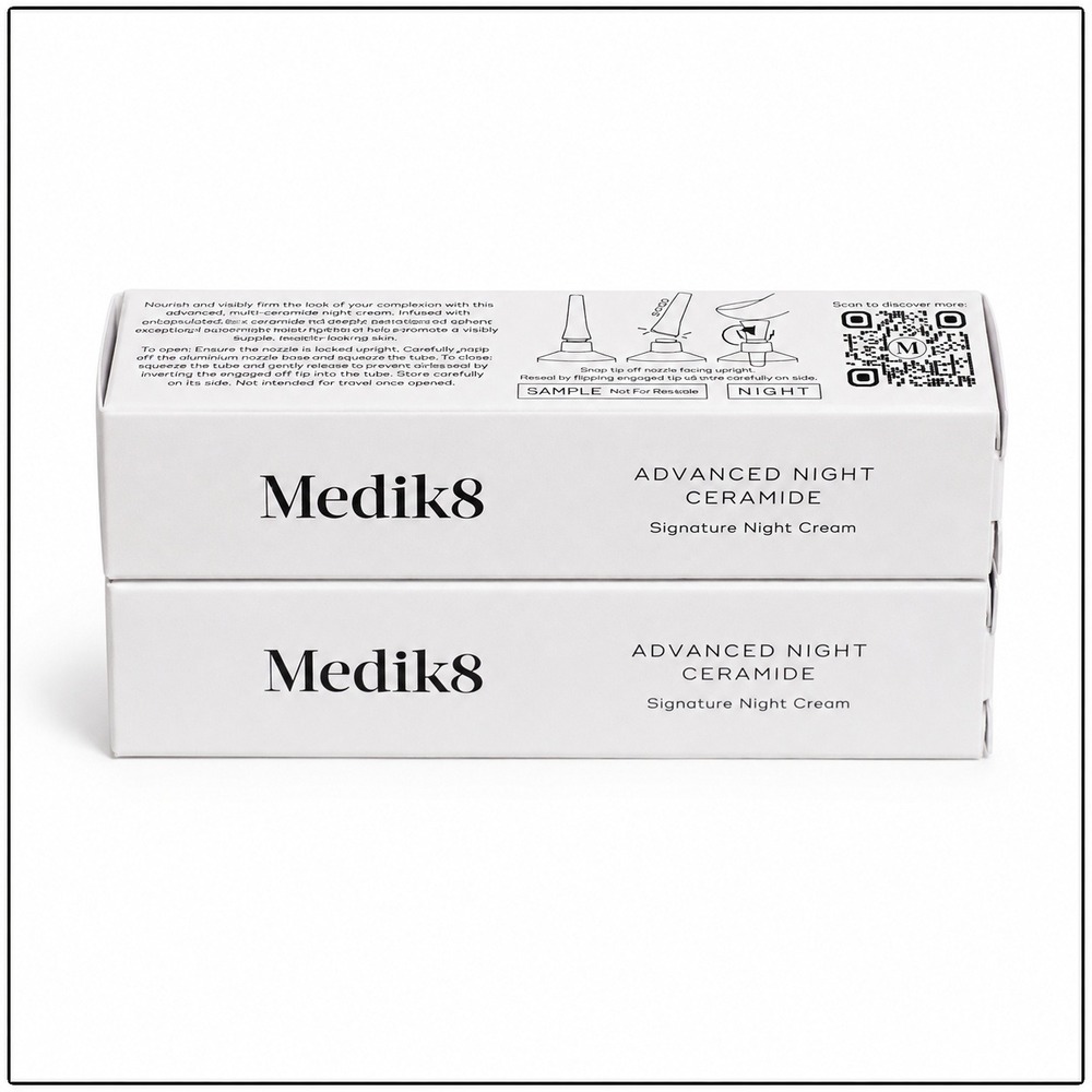 Medik8 Advanced Night Ceramide Signature Night Cream 2x 5ml 0.17oz Travel Size